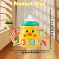 thumbnail image 4 of Baby Bottle With Light And Sounds, Baby Gnawable Silicone Rattle Toys Early, 4 of 4