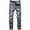 Blue, variant on JGTDBPO Ripped Jeans for Men Slim Fit Stretch Jeans Ripped Skinny Jeans Straight Leg Fashion Comfort Distressed Denim Pants with Pocket