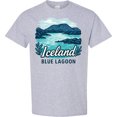 thumbnail image 3 of Inktastic Iceland Blue Lagoon Scenic Landscape T-Shirt, 3 of 5