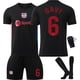 thumbnail image 1 of 2425 Camiseta de visitante del Barcelona chaleco negro 19 Yamal No. 10 Messi traje de uniforme de fútbol camiseta transfronteriza6to+calcetines+leggings, 1 of 1