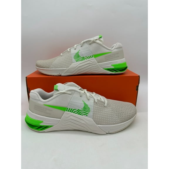 Nike Metcon 8 Men’s Size 14 Phantom White Green Gym Training Shoes DO9328 006