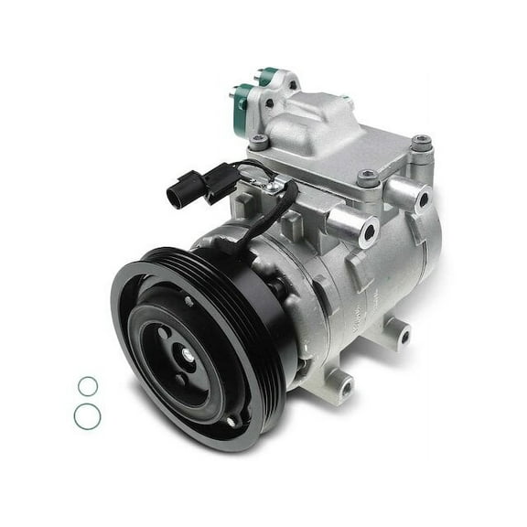 A/C Compressor 1 - Compatible with 2001 - 2006 Hyundai Elantra 2.0L 4-Cylinder 2002 2003 2004 2005