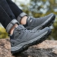 thumbnail image 2 of YLYL Mens Womens Hiking Boots Waterproof Slip Resistant Outdoor Trekking Walking Shoes, 2 of 6
