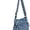 Blue, variant on Sunyuer Washed Denim Crossbody Bag for Women, Vintage Multi Pocket Shoulder Handbag, Casual Lightweight Large Capacity Messenger Bag, Adjustable Strap Daily Travel Purse