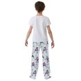 thumbnail image 4 of FORMRS Boys Pajama Pants with Pockets Size 13-14Y Kids Lounge Sleep Bottoms, Blue Ice Hockey, 4 of 8