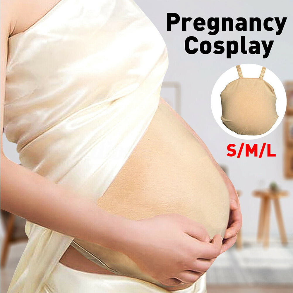 New Belly Artificial Baby Tummy Fake Abdomen Pregnancy Pregnant Bump Cloth Bag 