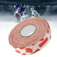 thumbnail image 4 of Hockey Protective Tape Badminton Pole Tape Hockey Stick Tape Wear Anti Skid Strong Adhesion for Hockey Badminton Racket and Pole Protection 2.5cm X 25m Red Maple Leaf & Stripes, 4 of 7