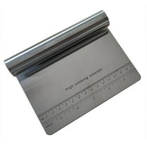 Techtongda Durable Pizza Stainless Steel Pizza Dough Scraper Cutter Kitchen Flour Pastry Cake Tool Gadget