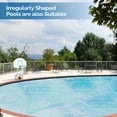 thumbnail image 6 of VINGLI 12 mil Solar Pool Cover 18x36 ft Rectangle Solar Blanket for Inground Pool and Above-Ground Swimming Pool, Clear, 6 of 8