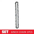 thumbnail image 4 of Eigraketly Cadena de motosierra inalámbrica de 6 pulgadas para jardín, cadenas de sierra de poda eléctrica para jardinería, accesorios para Herramientas y ferretería 1 pieza, 4 of 6