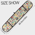 thumbnail image 3 of Dailycode Double Sided Oven Mitt with Loop Heat Resistant Kitchen Long Potholders 7" x 35" Cartoon Cat Face and Dots, 3 of 6