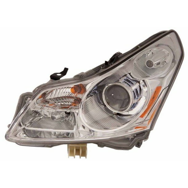 GOPARTS Replacement for 2009 2009 Infiniti G37 Front Headlight