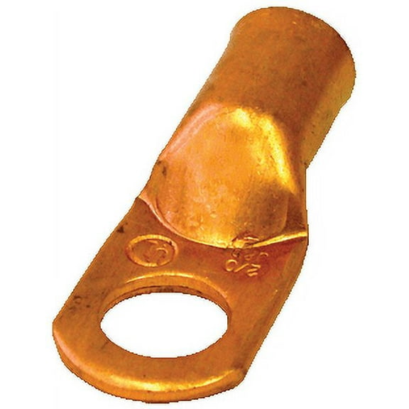 Copper Lug 4/0 Ga. 3/8in Stud (Pack of 1)