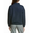 thumbnail image 2 of Nanette Nanette Lepore womens  Chevron 1/4-Zip Sweater, s, Blue, 2 of 3