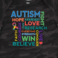 thumbnail image 4 of Inktastic Autism Support slogan Boys or Girls Baby Bodysuit, 4 of 5