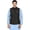 Black, variant on Royal Men's Traditonal Silk Blended Nehru Waistcoat Jacket (Off White, 40)