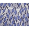 thumbnail image 4 of oneOone Polyester Lycra Lavender Blue Fabric Leaves Quilting Supplies Print Sewing Fabric By The Yard 56 Inch Wide-VKA, 4 of 4