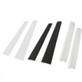thumbnail image 5 of Kitchen Silicone Stove Counter Gap Cover, Easy Clean Heat Resistant Wide & Long Gap Filler, Seals Spills Between Counter, Stovetop, Oven, Washer & Dryer, Set of 2 (21 Inches, Black), 5 of 8