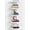 White, variant on 5 Tier Wall Bookshelf Unit for Bedroom Books, Large Floating Book Shelves Wall Mounted, Rustic Wood Lack Tiered Hanging Shelf for Kitchen Office Living Room Corner