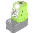 thumbnail image 4 of 2usb Adapter Spotlight 200lm Led Work Light For Ryobi 14.4v-18v Li-ion Battery, 4 of 5
