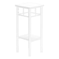 thumbnail image 3 of HomeRoots 489660 28 in. End Table with Shelf White, 3 of 5
