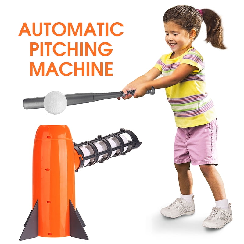 Automatic Pitching Machine for Kids, Baseball Toys, T Balls Pitcher Set
