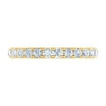 thumbnail image 3 of 0.97 Carat Round Diamond Eternity Ring in 14K Yellow Gold (Ring Size 5.5) (SI1-SI2 Clarity), 3 of 4