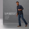 thumbnail image 1 of Wrangler Jean Coupe Bottillon Rétro Ajusté pour Homme Grande Taille, Layton, 36x38, 1 of 6
