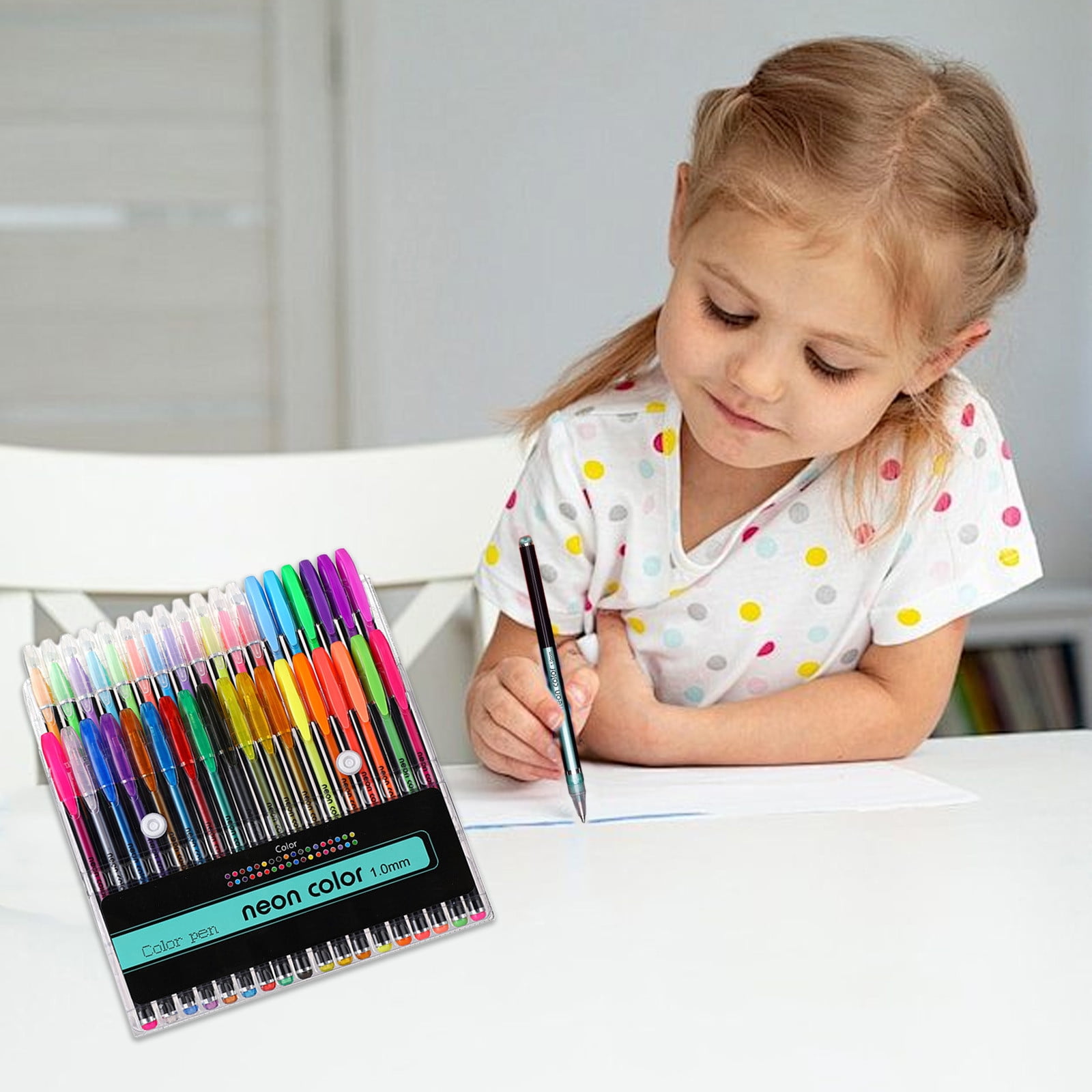 Gradient Color Highlighter Pen Non Bleeding Highlighter Eye Protection Marker Pen For Student Stationery