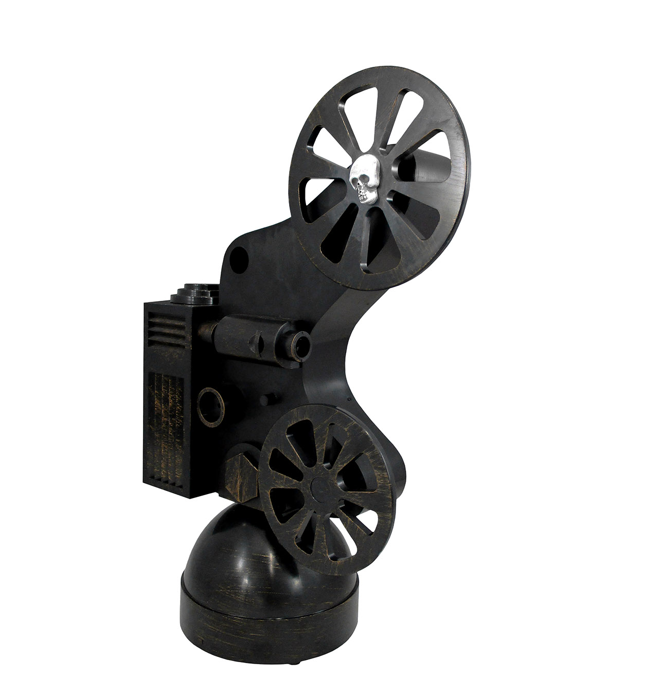 Animated Ghostly Movie Projector Flashing Halloween Ghost Vintage