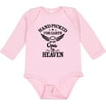 thumbnail image 3 of Inktastic Handpicked for Earth by My Opa in Heaven with Angel Wings Boys or Girls Long Sleeve Baby Bodysuit, 3 of 5