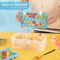 thumbnail image 3 of Ice Cube Tray, Round Ice Ball Maker with Lid and Bin, Circle Ice Trays Making 72 x 1IN Sphere Ice Balls for Chilling Drinks, Stackable Sphere Ice Cube Tray with Ice Bucket, Ice Tong & Scoop, 3 of 5