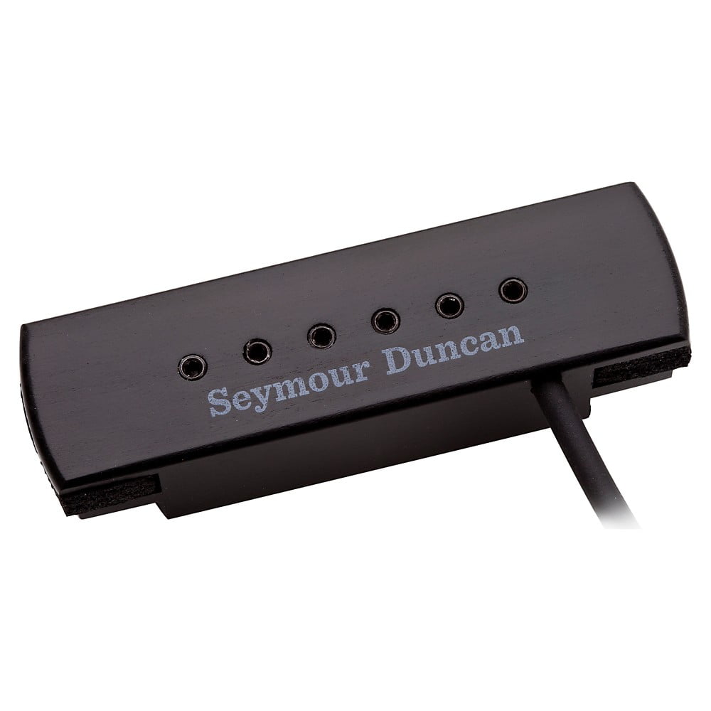 Seymour Duncan Woody XL Adjustable Pole Pieces Soundhole Pickup Black 