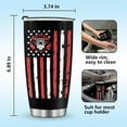 thumbnail image 6 of Mug Tumbler Gifts for Fire Firefighter - Fireman Birthday Christmas Fathers Day Halloween Presents for Men Boy Dad Father Husband Son Grandpa Friends Adults Gift Coffee Mug Drinking Cup, 6 of 6