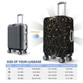 thumbnail image 4 of Rateoe Spiderweb Bats And A Spider Printed Luggage Cover, Suitcase Protector Fits 18-32 Inch Luggage-Large, 4 of 7