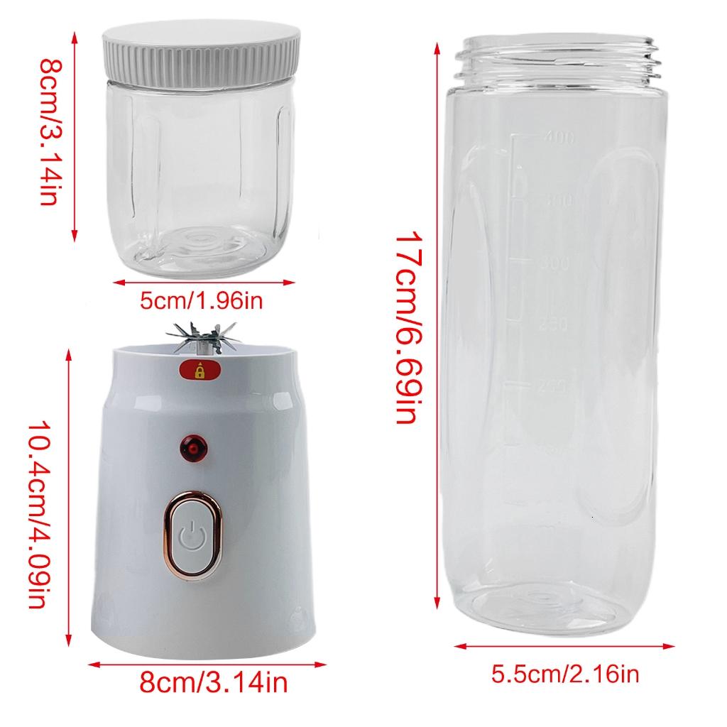 Portable Blenders Cup Electric USB Juicer Blenders Portable Blenders For Shake