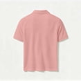 thumbnail image 5 of JTSRKL Mens Wrinkle Texture Tees Short Sleeve V Neck Summer Beach Golf Shirts Crinkled Cooling Lightweight Breezy Relaxed Pullover Tops Pink S, 5 of 9