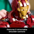 thumbnail image 5 of LEGO Marvel Iron Man MK4 Bust - Building Kit for Adults, Ages 18+ - Includes Iron Man Minifigure - Collectible Model for Super Hero Fans - Gift for Men and Women - 76327, 5 of 8