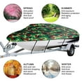 thumbnail image 4 of Tomshoo Boat Cover All weather Protection Full Covers, Camouflage Style Dust Cover, Universal Fit for Yachts Sunscreen Protection, Waterproof & Scratch Resistant, 4 of 7