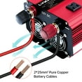 thumbnail image 6 of 3000W / 6000W Modified Sine Wave Power Inverter DC 12V to AC 110V Converter with LCD Display & Remote Control 4AC 4USB, 6 of 15