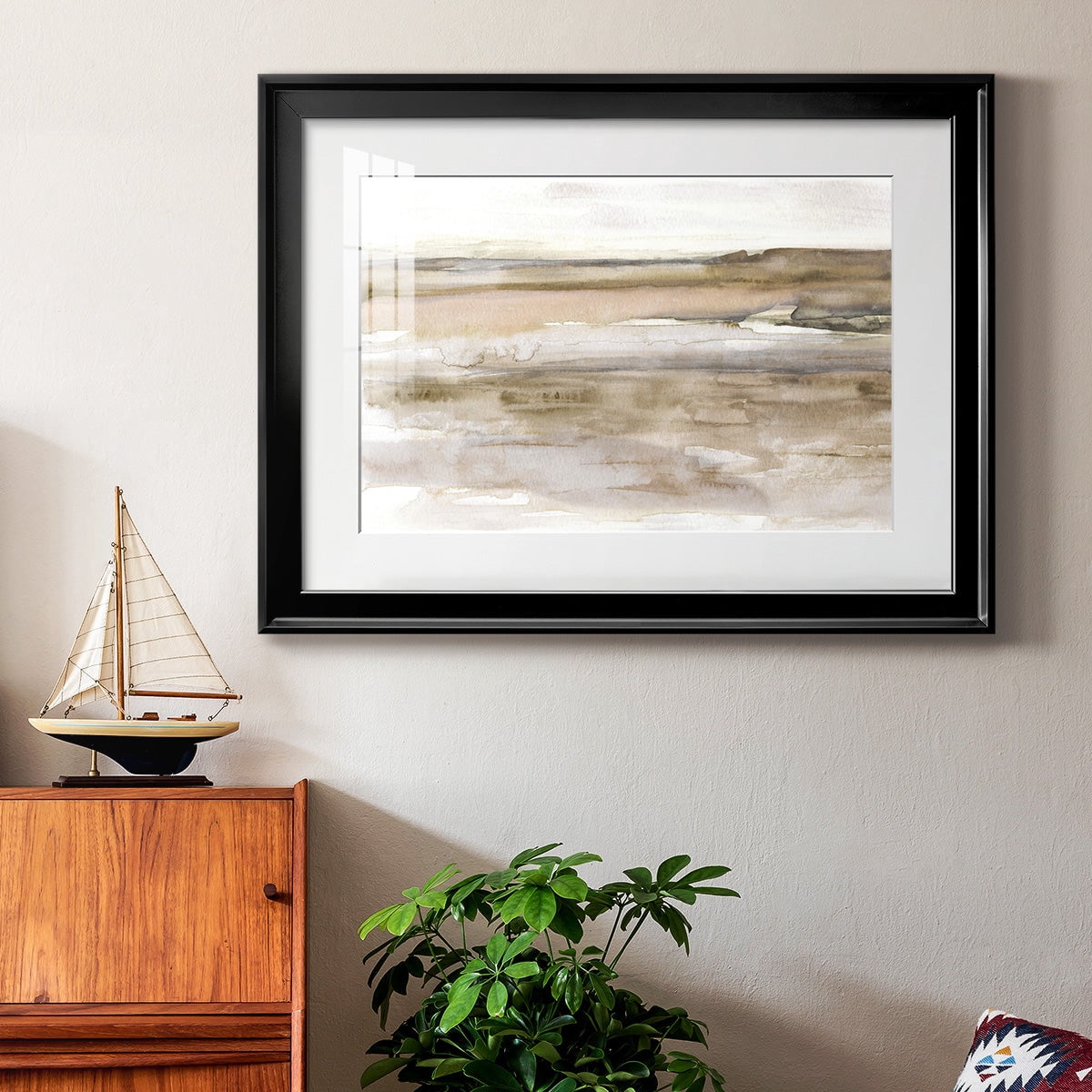 Sunset Bay Premium Framed Print - Ready to Hang