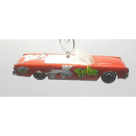 Christmas Ornament for 1964 Lincoln Continental Lowered Trix Cereal Red