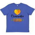 thumbnail image 3 of Inktastic Clearwater Florida Orange in Heart Youth T-Shirt, 3 of 5