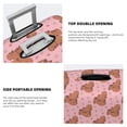 thumbnail image 3 of Pofeuu Heart Capybara Print Luggage Suitcase Cover Protector Luggage Washable Covers Aesthetic for 18/24/28/32 inch Luggage（No luggage included）-Small, 3 of 7