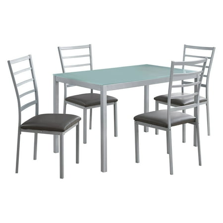 Monarch 5 Piece - Monarch Specialties 5 Piece Dining Table Set