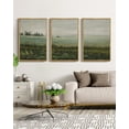 thumbnail image 4 of Drsoum Landscape 24x36in Brown Framed Canvas Wall Art Vintage Classical The Vast Grassland Prints Decor, 4 of 6