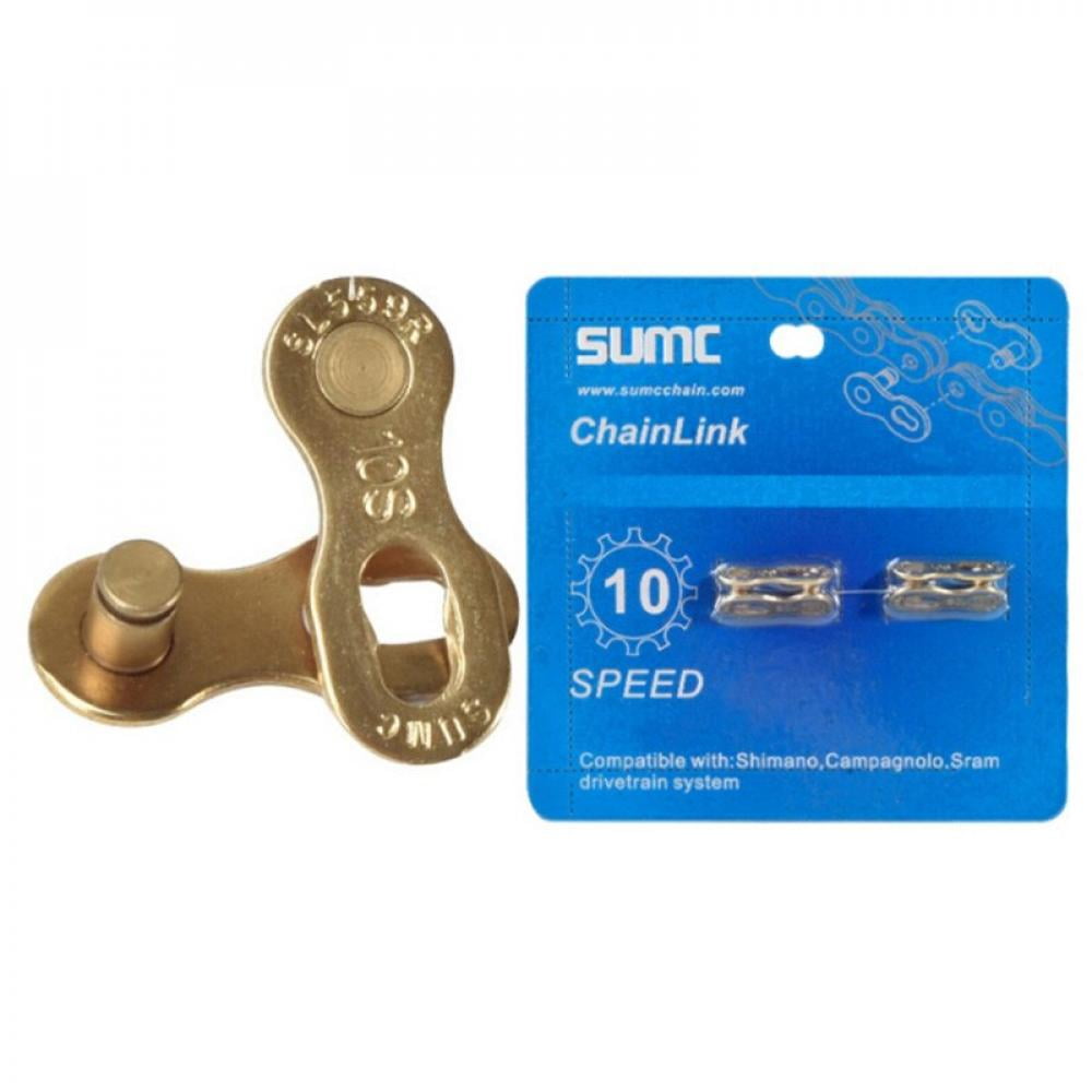 Greyghost 2 Pair 10 Speed Colorful Bike Bicycle Chain Link Connector