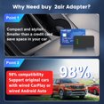 thumbnail image 3 of CarlinKit 5.0 CarPlay Adapter, Wired to Wireless, Android Auto Adapter, Type-C/USB Plug&Play, 3 of 6
