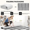 thumbnail image 6 of CozyDesg Soft Area Rugs for Living Room Bedroom,Large Rug Fluffy Fuzzy Shag Shaggy Soft Plush Carpet,Indoor Floor Carpet for Dining Room Home Decor,Light Gray & White, 6 of 7