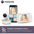 thumbnail image 3 of Motorola VM855 Connect HD Wi-Fi Video Baby Monitor with 5" Color Screen & Flex Mount|Two-Way Talk, 3 of 13